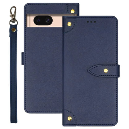 IDEWEI For Google Pixel 8a Case Stand PU Leather+TPU Scratch-proof Phone Cover