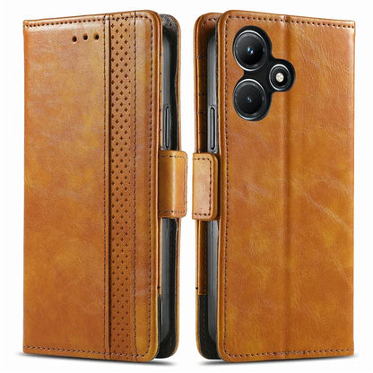 CASENEO 002 Series For Infinix Hot 30i Case PU Leather Flip Shockproof Phone Cover RFID Blocking