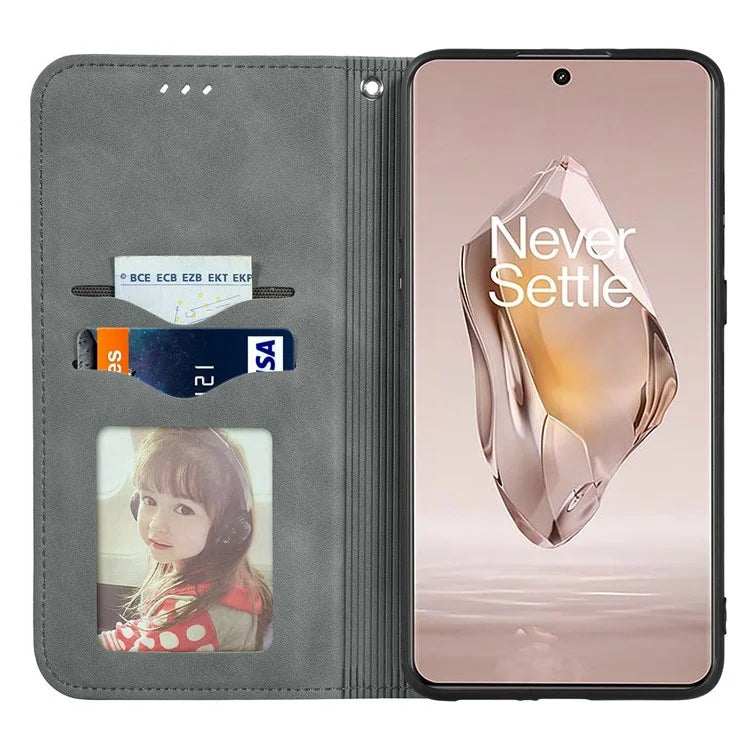 For Xiaomi Redmi Note 13 Pro 5G / Poco X6 5G Case PU Leather Skin-touch Wallet Phone Cover