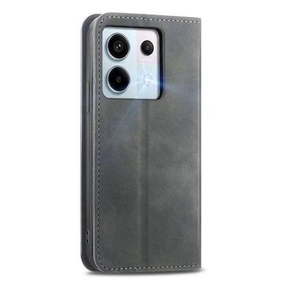 For Xiaomi Redmi Note 13 Pro 5G / Poco X6 5G Case PU Leather Skin-touch Wallet Phone Cover