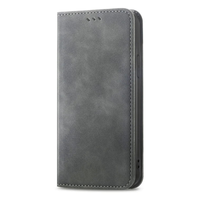 For Xiaomi Redmi Note 13 Pro 5G / Poco X6 5G Case PU Leather Skin-touch Wallet Phone Cover
