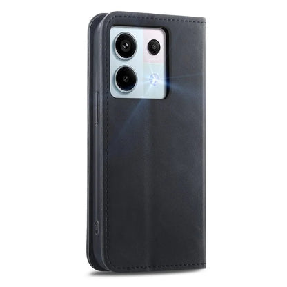 For Xiaomi Redmi Note 13 Pro 5G / Poco X6 5G Case PU Leather Skin-touch Wallet Phone Cover