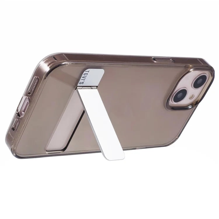 TGVI'S For iPhone 14 Plus Case TPU+PC Scratch-proof Phone Cover with Hidden Kickstand