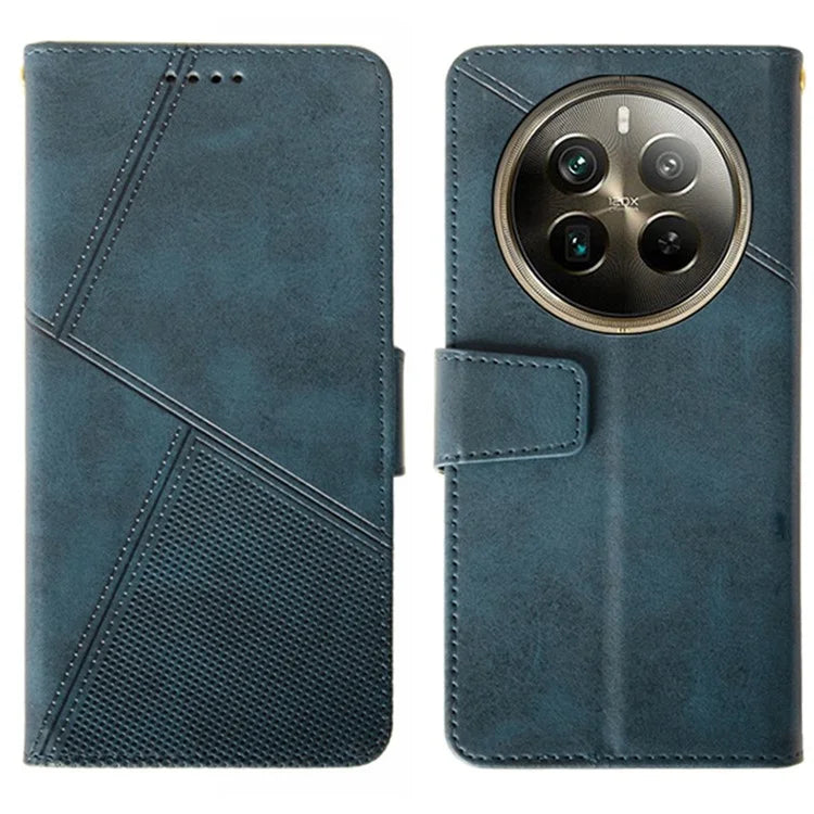 IDEWEI For Realme 12 Pro 5G / 12 Pro+ 5G Case Scratch-resistant Wallet Calf Texture Phone Cover