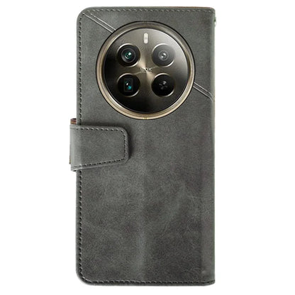 IDEWEI For Realme 12 Pro 5G / 12 Pro+ 5G Case Scratch-resistant Wallet Calf Texture Phone Cover