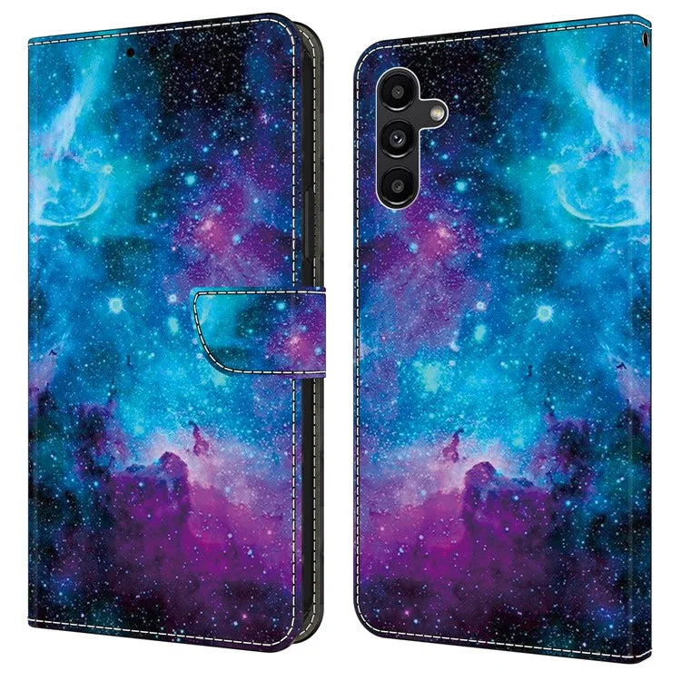 For Samsung Galaxy A54 5G Case PU Leather Card / Cash Slots Stand Flip Phone Cover