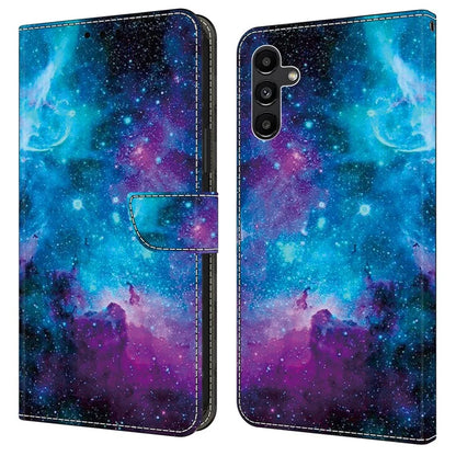 For Samsung Galaxy A54 5G Case PU Leather Card / Cash Slots Stand Flip Phone Cover