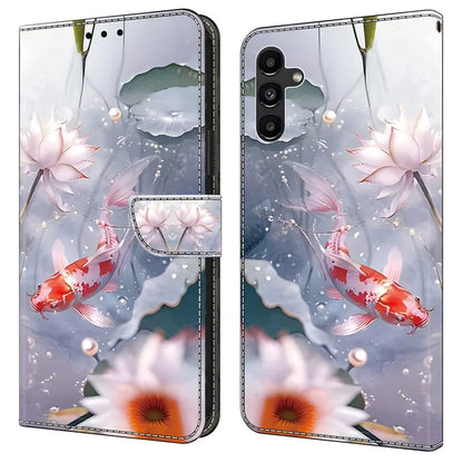 For Samsung Galaxy A54 5G Case PU Leather Card / Cash Slots Stand Flip Phone Cover