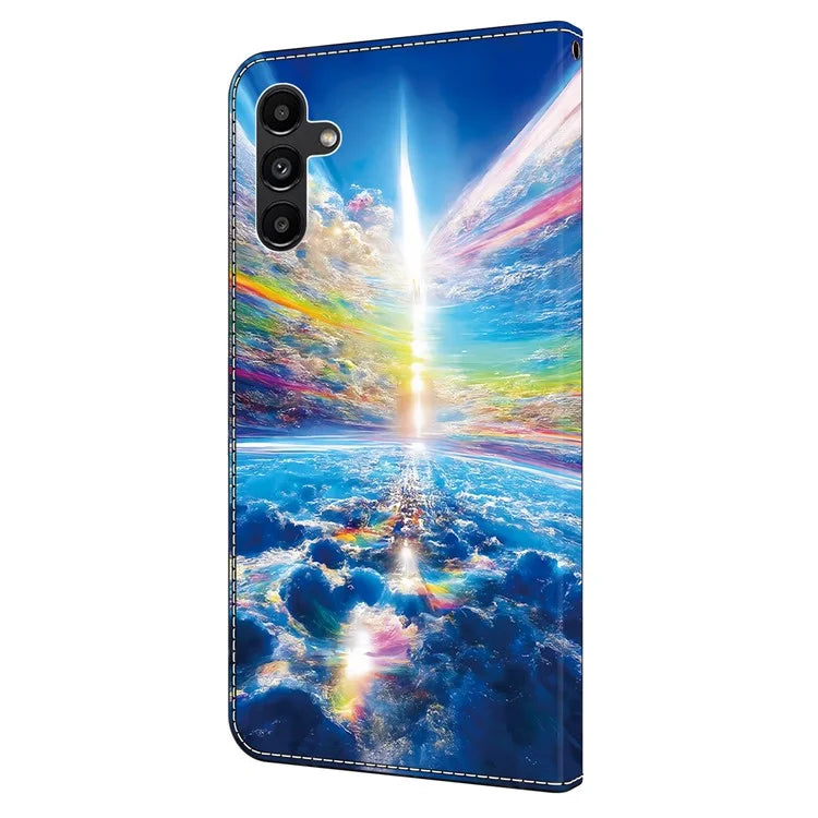 For Samsung Galaxy A54 5G Case PU Leather Card / Cash Slots Stand Flip Phone Cover