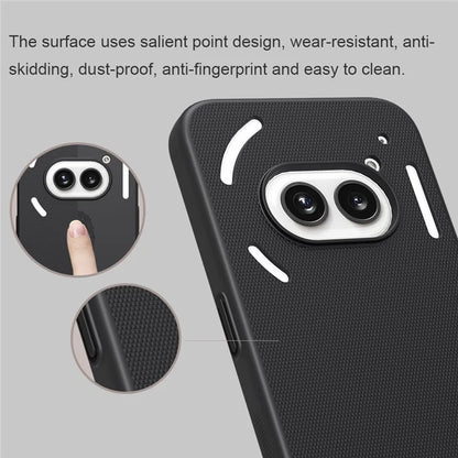 NILLKIN Frosted Shield Phone Case for Nothing Phone (2a) Hard PC Back Cover