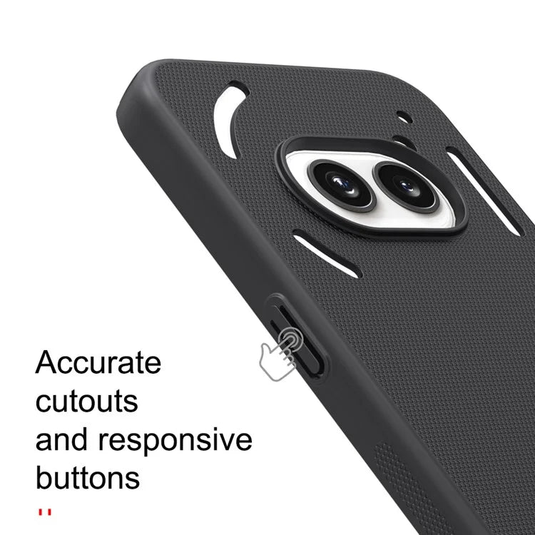 NILLKIN Frosted Shield Phone Case for Nothing Phone (2a) Hard PC Back Cover