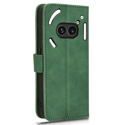 For Nothing Phone (2a) Wallet Case Skin-Touch Folding Stand Leather Phone Cover