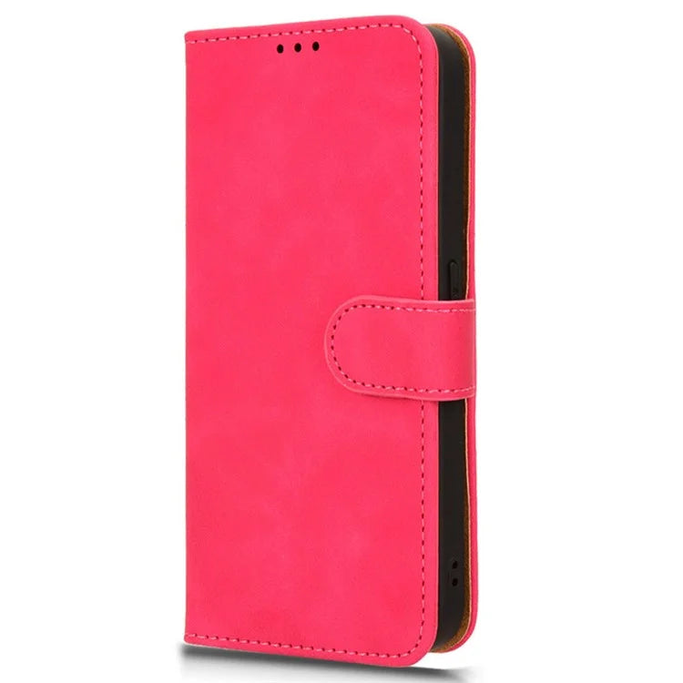 For Nothing Phone (2a) Wallet Case Skin-Touch Folding Stand Leather Phone Cover
