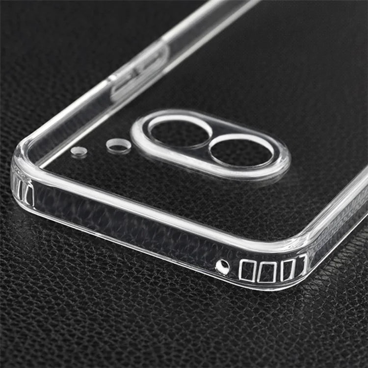 For Nothing Phone (2a) Case PC+TPU HD Clear Dustproof Mobile Phone Cover