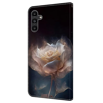 For Samsung Galaxy A05s 4G Magnetic Phone Case Pattern Printed PU Leather Wallet Cover