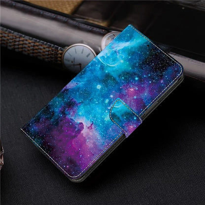 For Samsung Galaxy A05s 4G Magnetic Phone Case Pattern Printed PU Leather Wallet Cover