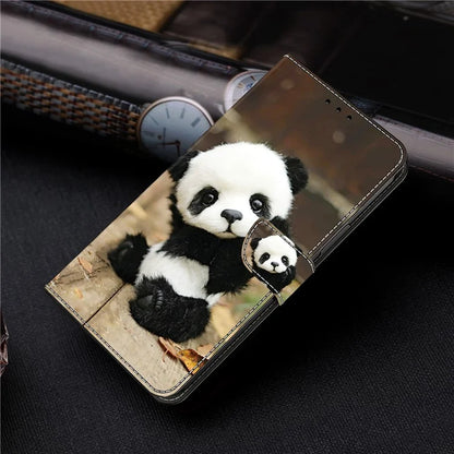 For Samsung Galaxy A05s 4G Magnetic Phone Case Pattern Printed PU Leather Wallet Cover