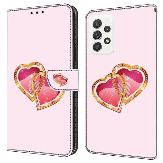 For Samsung Galaxy A23 5G (Global Version) / A23 4G Case Pattern Printing Leather Wallet Phone Cover