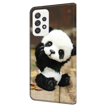 For Samsung Galaxy A23 5G (Global Version) / A23 4G Case Pattern Printing Leather Wallet Phone Cover
