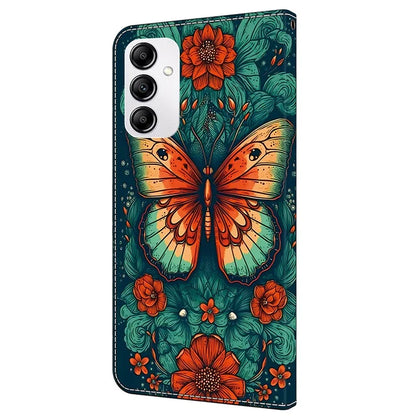 For Samsung Galaxy A14 5G / A14 4G Magnetic Case PU Leather Card Holder Phone Cover