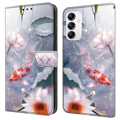 For Samsung Galaxy A14 5G / A14 4G Magnetic Case PU Leather Card Holder Phone Cover