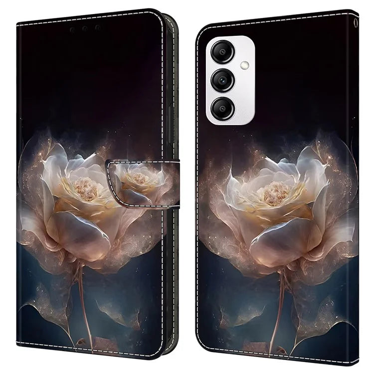 For Samsung Galaxy A14 5G / A14 4G Magnetic Case PU Leather Card Holder Phone Cover