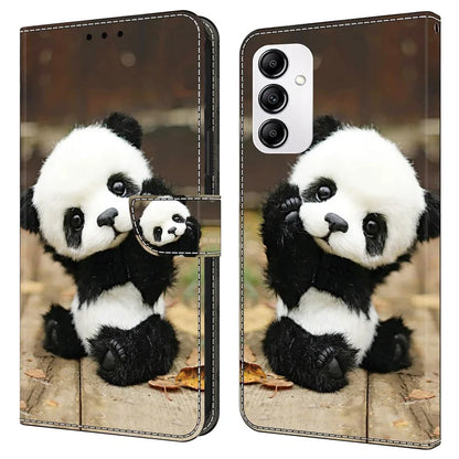For Samsung Galaxy A14 5G / A14 4G Magnetic Case PU Leather Card Holder Phone Cover