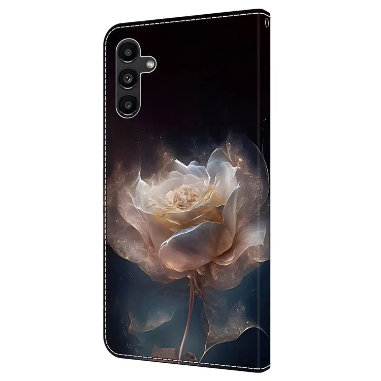 For Samsung Galaxy A15 4G / 5G Wallet Case PU Leather Pattern Printed Phone Cover