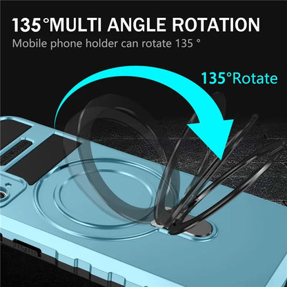 For Samsung Galaxy S20 FE 5G / S20 FE / S20 FE 2022 / S20 Lite Case PC+TPU Magnetic Kickstand Phone Cover