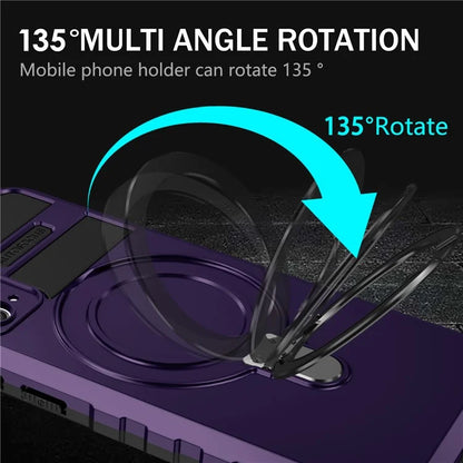 For Samsung Galaxy S20 FE 5G / S20 FE / S20 FE 2022 / S20 Lite Case PC+TPU Magnetic Kickstand Phone Cover