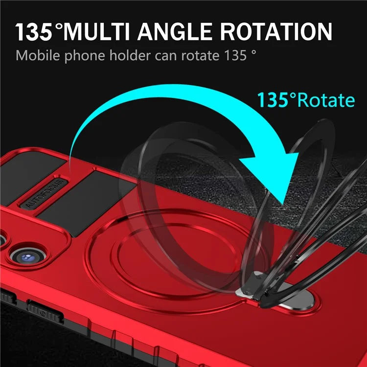 For Samsung Galaxy S23 Case Compatible with MagSafe Kickstand PC+TPU Phone Cover
