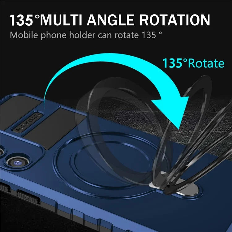 For Samsung Galaxy S23 Case Compatible with MagSafe Kickstand PC+TPU Phone Cover