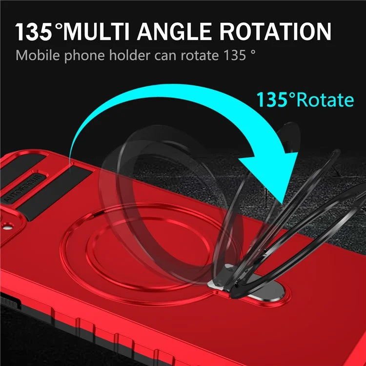 For iPhone 11 Pro Max Case Kickstand PC+TPU Phone Cover Compatible with MagSafe