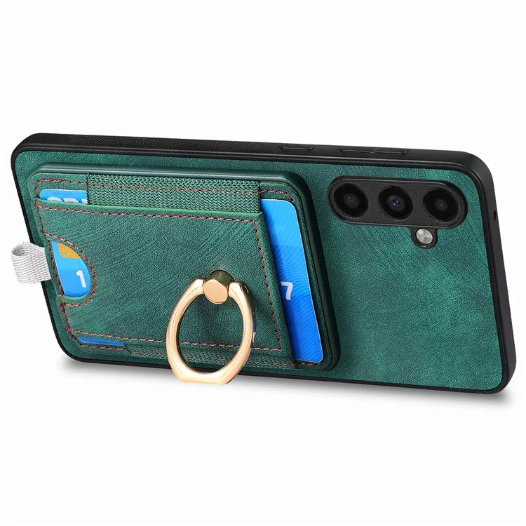 D7 For Samsung Galaxy A13 5G / A04s 4G (164.7 x 76.7 x 9.1 mm) Case Magnetic Detachable Leather+TPU Phone Cover