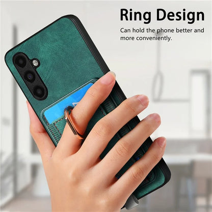 D7 For Samsung Galaxy A13 5G / A04s 4G (164.7 x 76.7 x 9.1 mm) Case Magnetic Detachable Leather+TPU Phone Cover