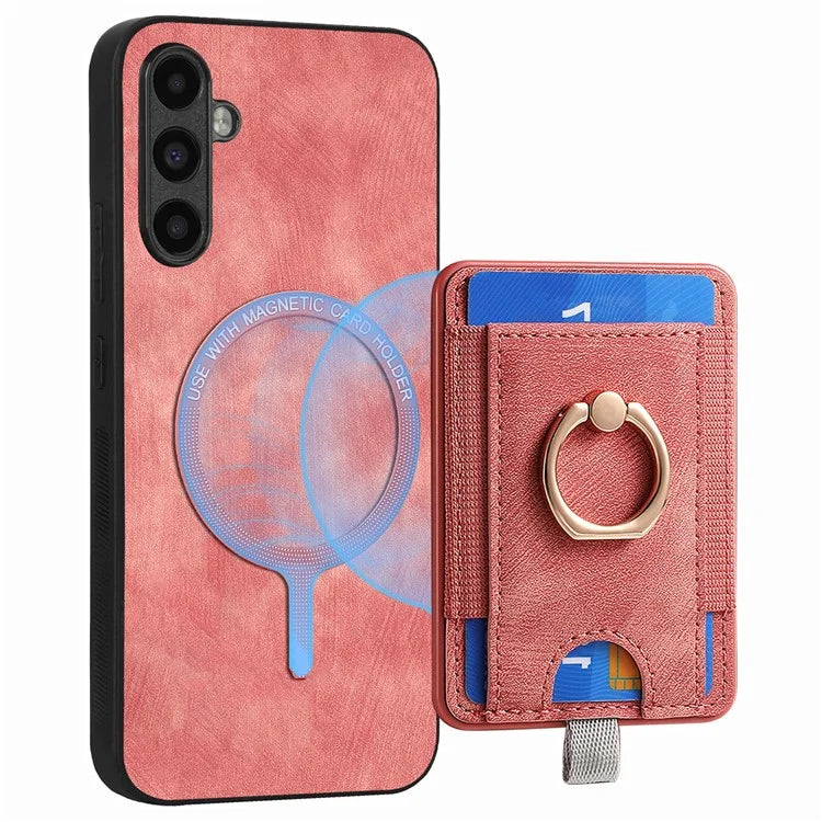 D7 For Samsung Galaxy A13 5G / A04s 4G (164.7 x 76.7 x 9.1 mm) Case Magnetic Detachable Leather+TPU Phone Cover