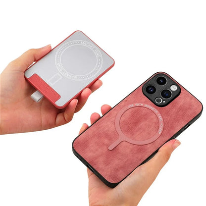 D7 For iPhone 15 Pro Max Case Drop-proof Detachable Magnetic Card Slot Phone Protector