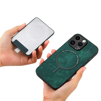 D7 For iPhone 15 Pro Max Case Drop-proof Detachable Magnetic Card Slot Phone Protector