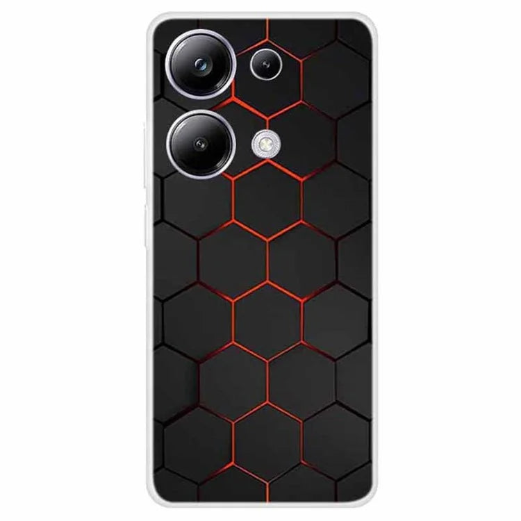 For Xiaomi Redmi Note 13 Pro 4G / Poco M6 Pro 4G Case TPU Pattern Printed Phone Cover