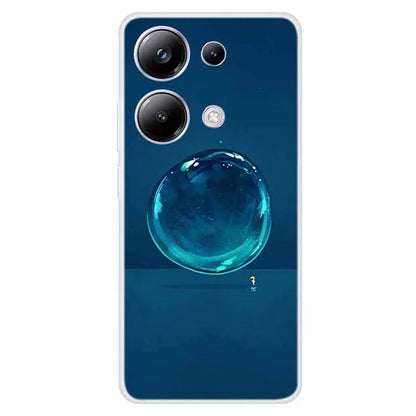 For Xiaomi Redmi Note 13 Pro 4G / Poco M6 Pro 4G Case Pattern Printing Soft TPU Phone Shell