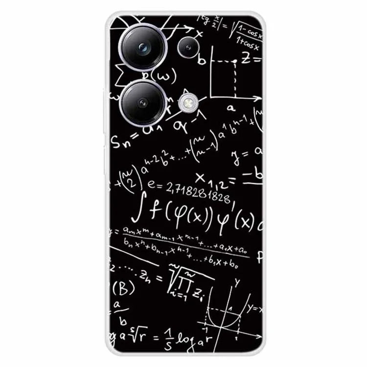 For Xiaomi Redmi Note 13 Pro 4G / Poco M6 Pro 4G Case Pattern Printing Soft TPU Phone Shell