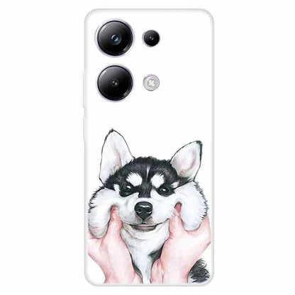 For Xiaomi Redmi Note 13 Pro 4G / Poco M6 Pro 4G Case Pattern Printing Soft TPU Phone Shell