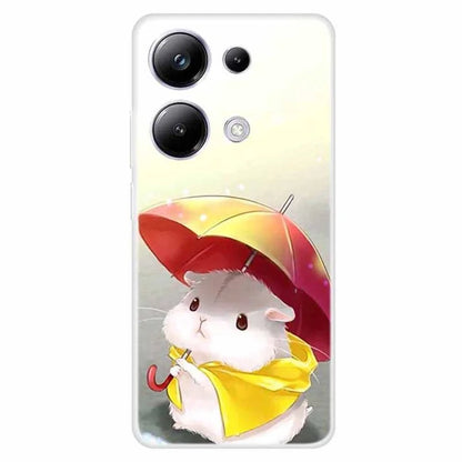 For Xiaomi Redmi Note 13 Pro 4G / Poco M6 Pro 4G Case Pattern Printing Soft TPU Phone Shell - Printing Back Cover