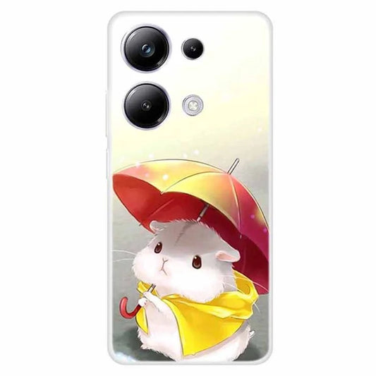 For Xiaomi Redmi Note 13 Pro 4G / Poco M6 Pro 4G Case Pattern Printing Soft TPU Phone Shell - Printing Back Cover