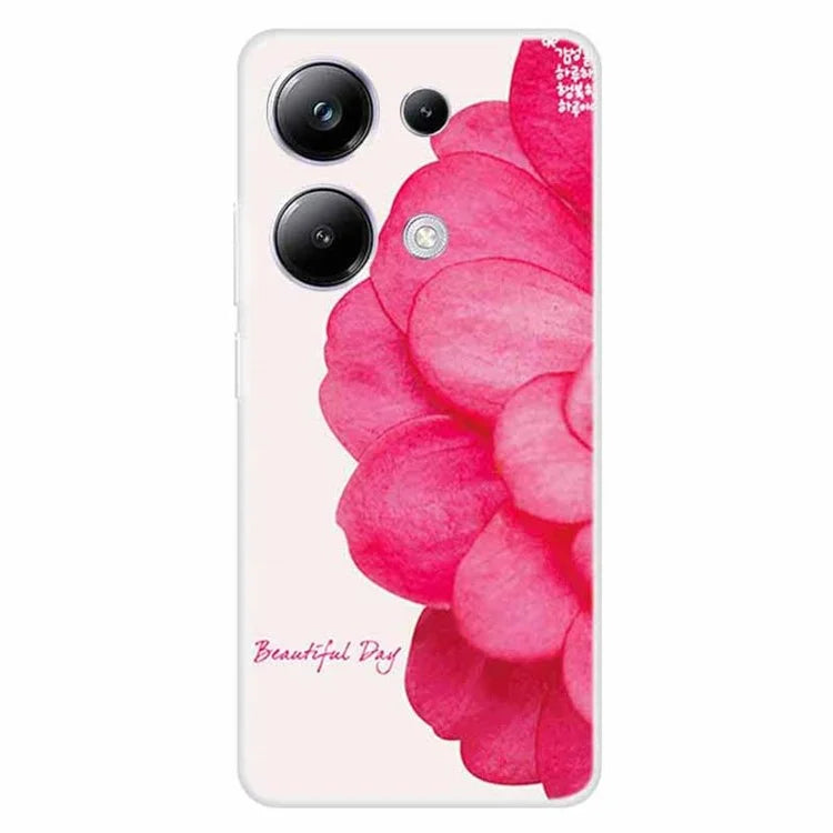 For Xiaomi Redmi Note 13 Pro 4G / Poco M6 Pro 4G Case TPU Pattern Printing Phone Cover