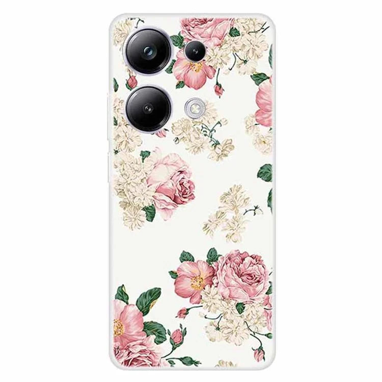 For Xiaomi Redmi Note 13 Pro 4G / Poco M6 Pro 4G Case TPU Pattern Printing Phone Cover