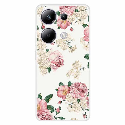 For Xiaomi Redmi Note 13 Pro 4G / Poco M6 Pro 4G Case TPU Pattern Printing Phone Cover