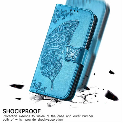 For Realme 12 Pro 5G / 12 Pro+ 5G Wallet Case Butterfly Pattern Leather Stand Phone Cover