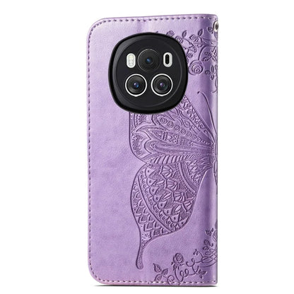 For Honor Magic6 5G Case Stand Design Imprinted Butterfly Cell Phone Cover