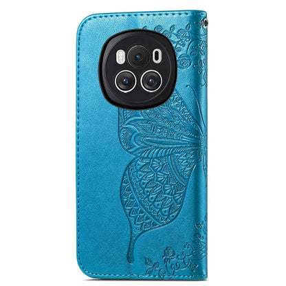 For Honor Magic6 5G Case Stand Design Imprinted Butterfly Cell Phone Cover